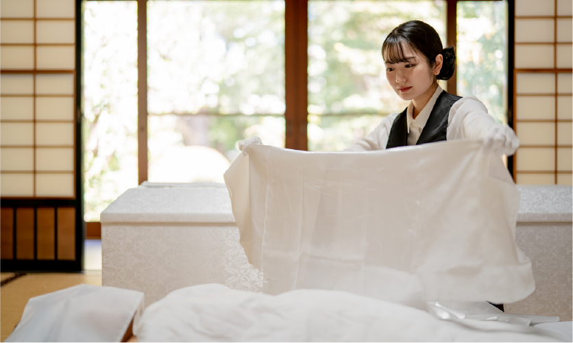 納棺師による納棺